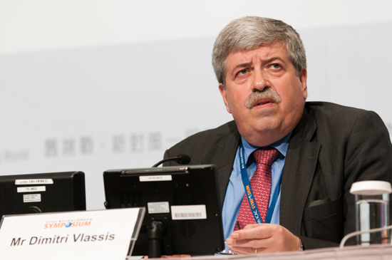 Mr Dimitri Vlassis (Panel Chair), Chief, Corruption and Economic Crime Branch, Division for Treaty Affairs, United Nations Office on Drugs and Crime, introducing members of Plenary Session (1)
